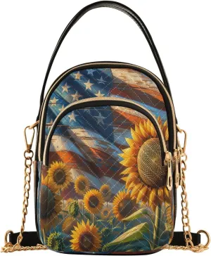Joisal Blue Butterflies Small Purses for Women Crossbody, Shoulder Purses Trendy Handbag for Women, Small Cell Phone Purse