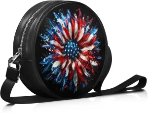 Ladies Cirlcle Crossbody Bag Women Cross Body Bag Adults Chest Bag