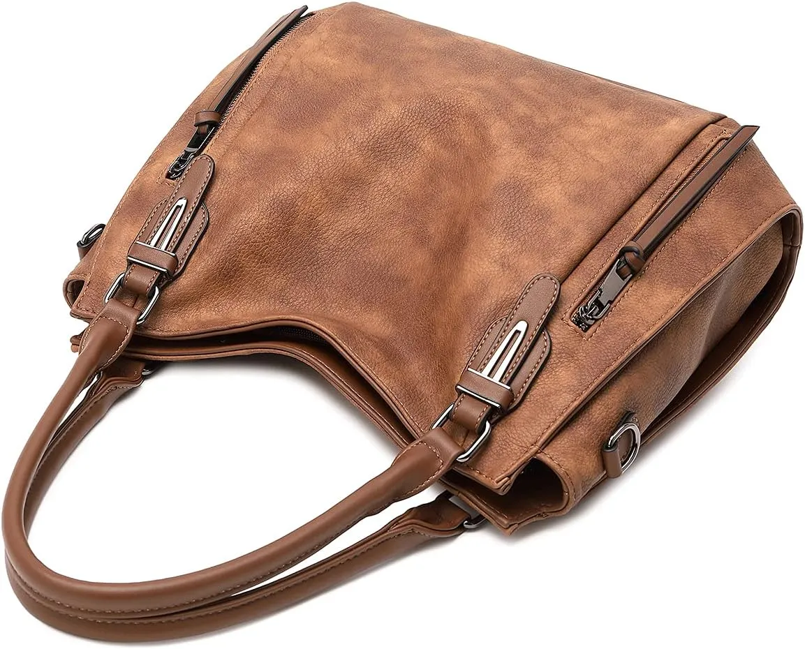 lapsting Hobo Bags for Women Handbags Purse Ladies Boho Shoulder Bag Crossbody Purses Faux Leather