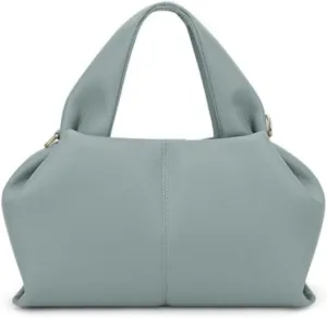 Large Capacity HandBags Genuine Leather Purses for Women Tote Bags Ladies Cloud Clutch Big Shoulder Commuter Bag