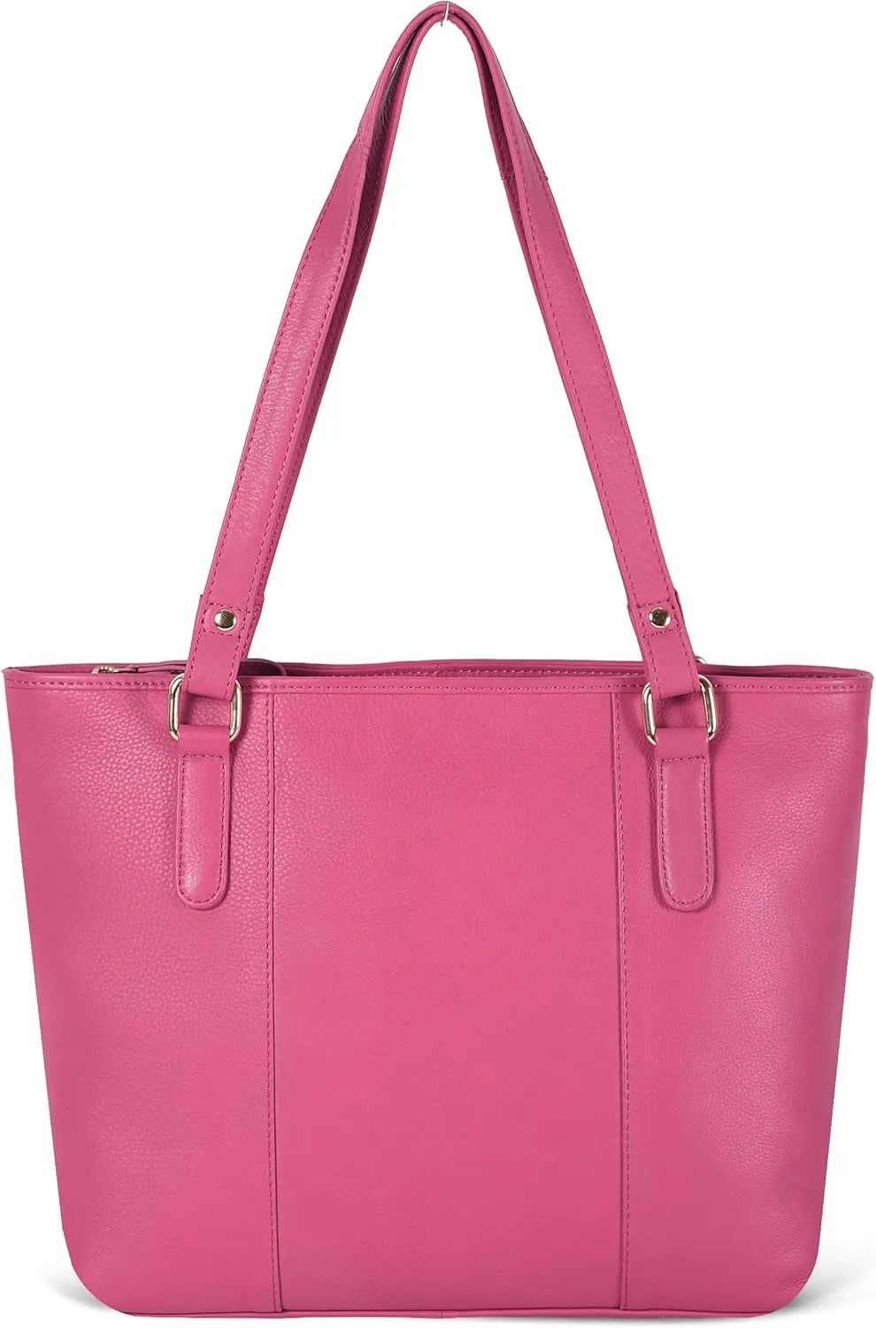 Leather Purse For Women - Real Leather Tote For Women - Ladies Shoulder Handbag For Work, Travel, Casual Use