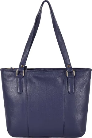 Leather Purse For Women - Real Leather Tote For Women - Ladies Shoulder Handbag For Work, Travel, Casual Use