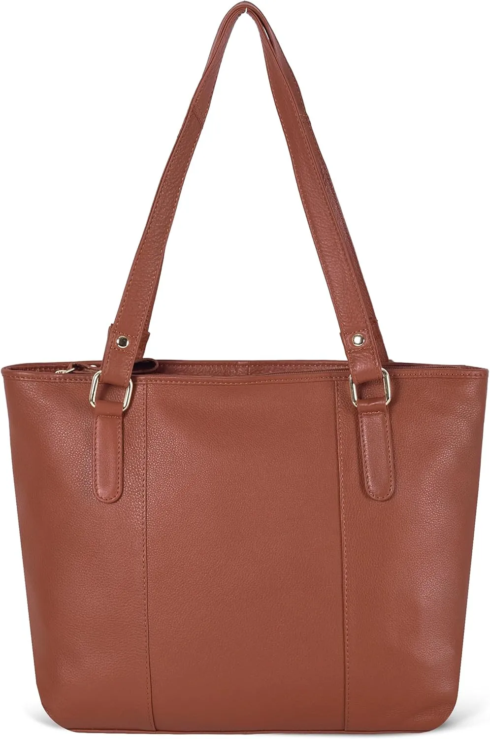 Leather Purse For Women - Real Leather Tote For Women - Ladies Shoulder Handbag For Work, Travel, Casual Use