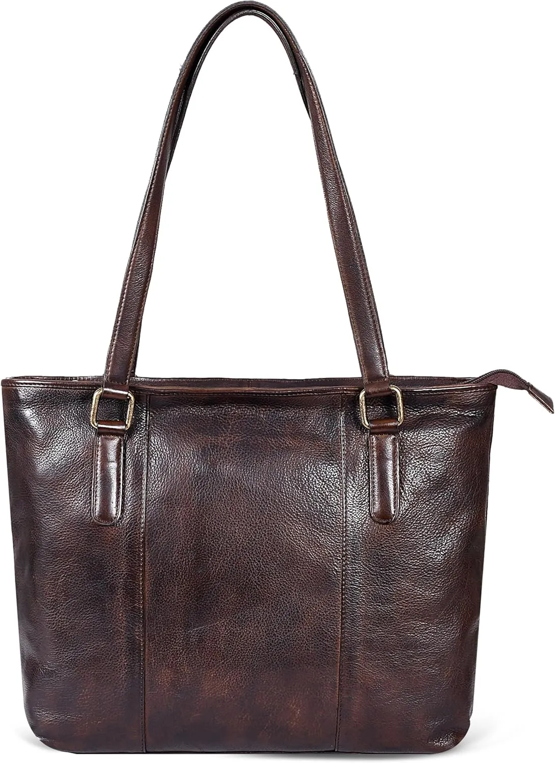 Leather Purse For Women - Real Leather Tote For Women - Ladies Shoulder Handbag For Work, Travel, Casual Use