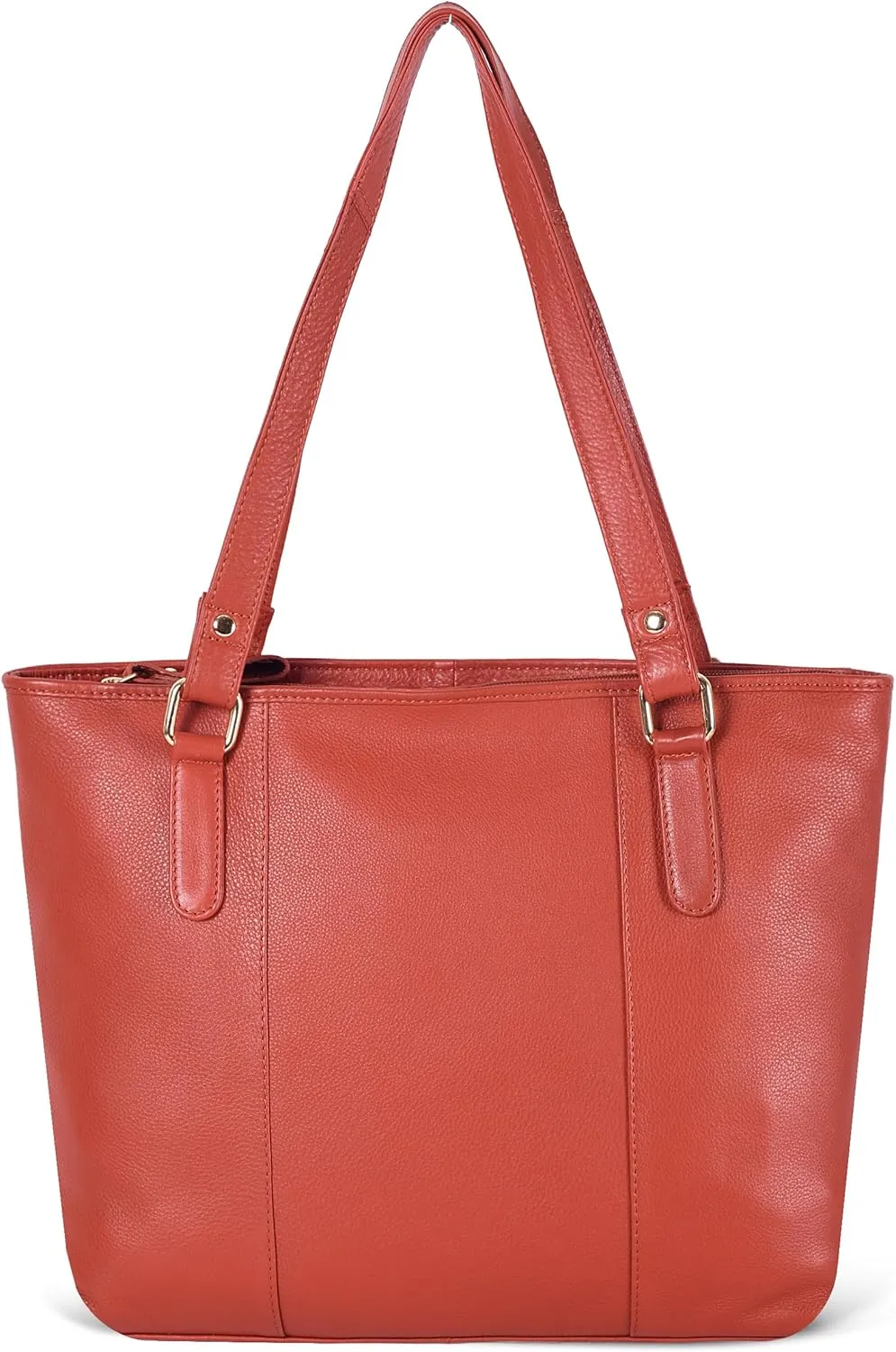 Leather Purse For Women - Real Leather Tote For Women - Ladies Shoulder Handbag For Work, Travel, Casual Use