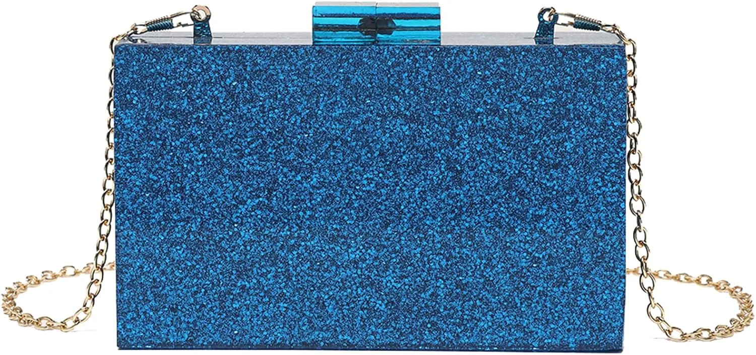 LETODE Acrylic Clutch Bags Purse Perspex Bag Handbags for Women
