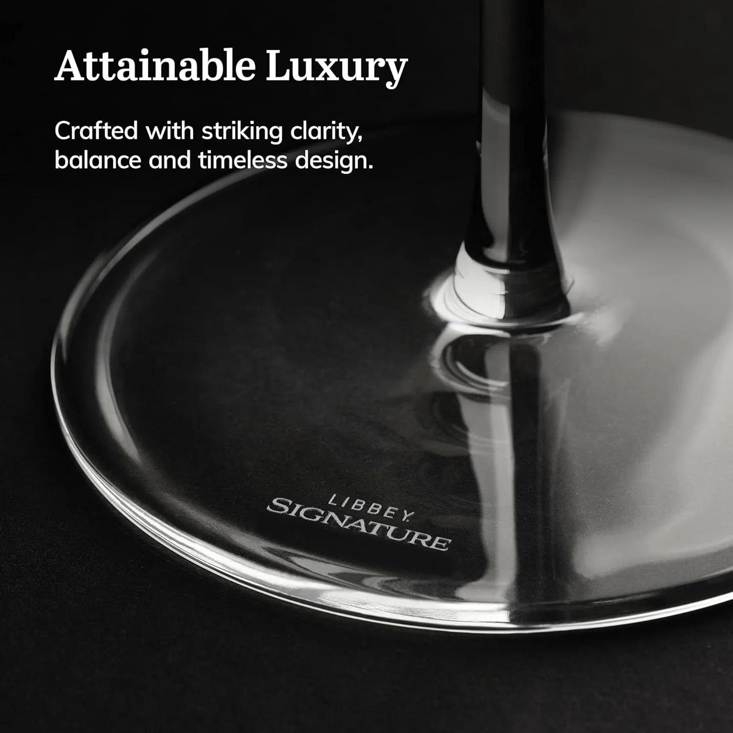 Libbey Signature Kentfield Coupe Cocktail Glasses, Set of 4
