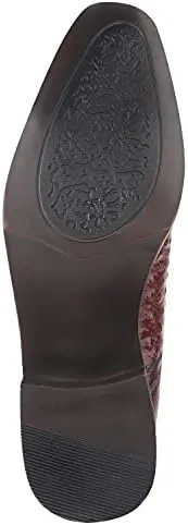 LIBERTYZENO Mens Plain & Animal Print Leather Adults Formal Lace Up Dress Shoes for Easter Gift