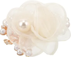 LIFKOME Wedding Wrist Corsage Flowers Pearl Flower Corsage Bracelet Bridesmaid Wrist Chain Fashion Accessory