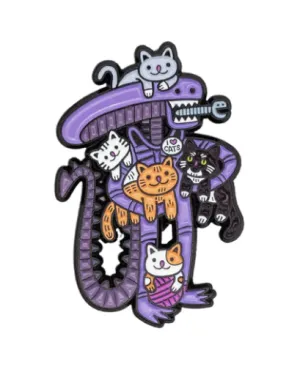 LSOP - Alien (Team Cats) Enamel Pin