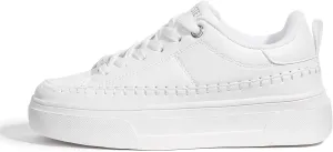 LUCKY STEP Platform Glitter Sneakers for Women Fashion Sparkly Bling Shiny Low Top Tennis Sneakers Faux Leather Casual Walking Shoes