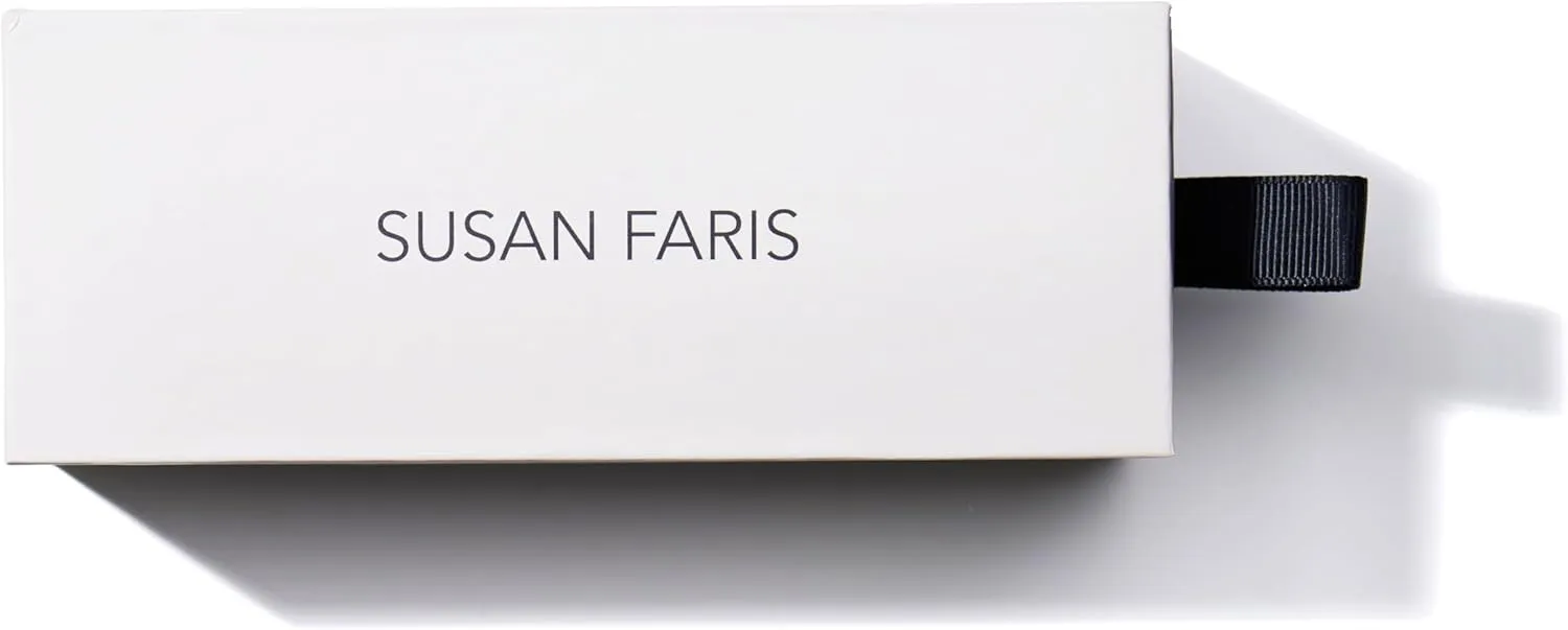 Luxury Lipstick Case with Mirror | Makeup Case for Lipsticks, Gloss, Liners, and Touch-Up Essentials | Portable Beauty Holder & Travel Compact with Gift Box by SUSAN FARIS