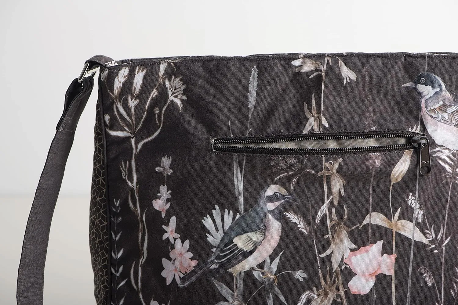 Maison d' Hermine Hand Bag Cotton Adjustable Shoulder Strap Cross Body Bag Tote purse with Zippered & Slip Pockets