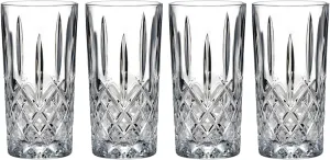 Marquis by Waterford Markham Highball Glasses, Set of 4, 13 oz, Cocktail Glasses