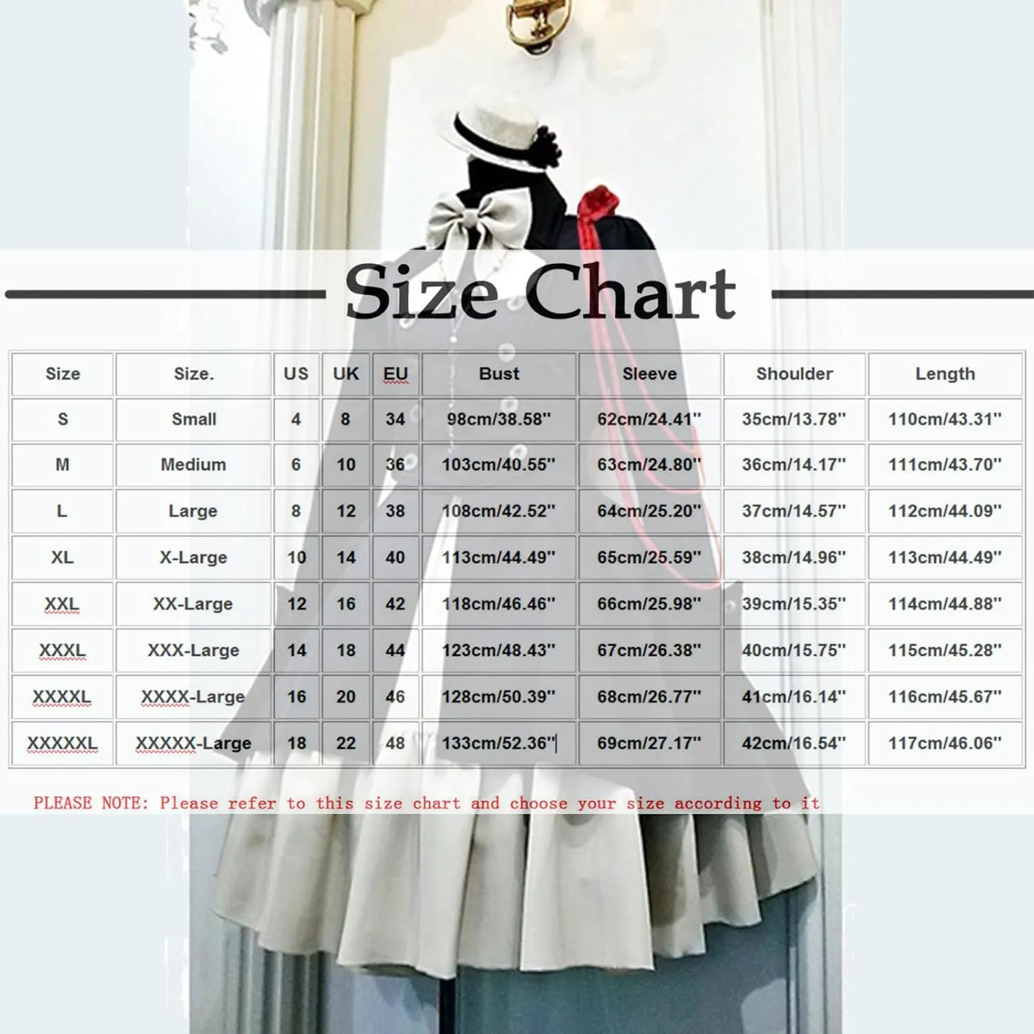 Medieval Costume Women Plus Size Renaissance Dress with Bow Vintage Ruffle Steampunk Rococo Gothic Lolita Clothes