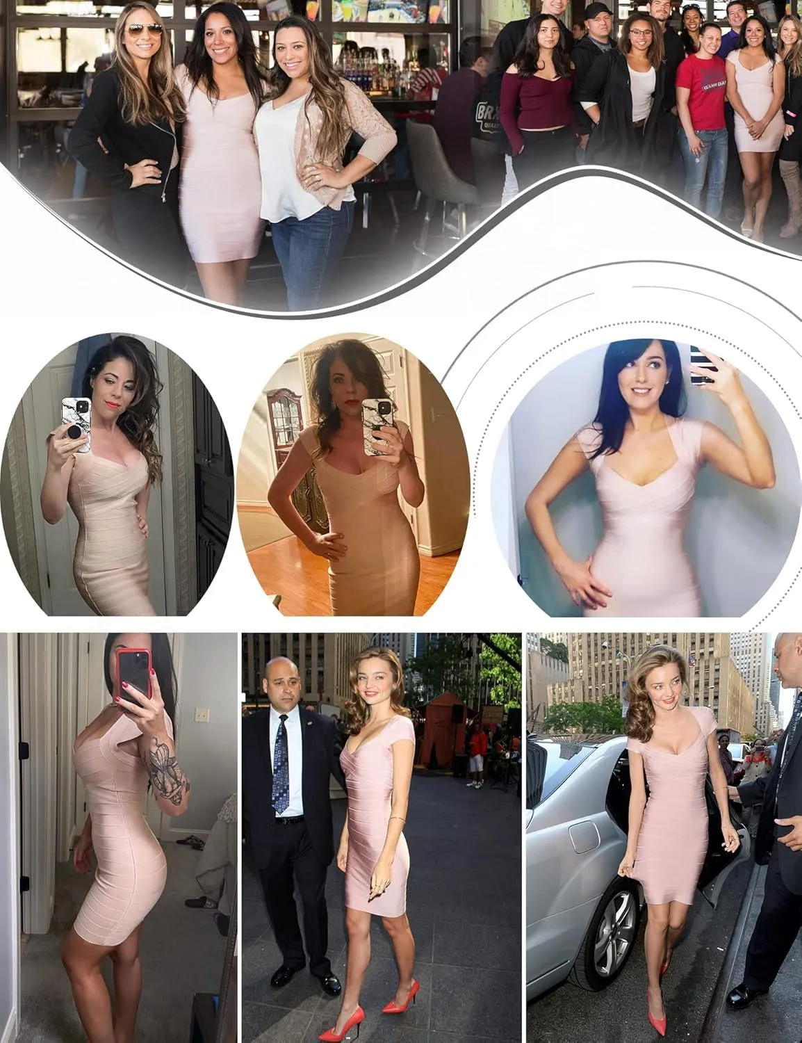 meilun Sexy Backless Lace-up Short Prom Homecoming Dress Short Sleeve Bodycon Cocktail Party Club Dress