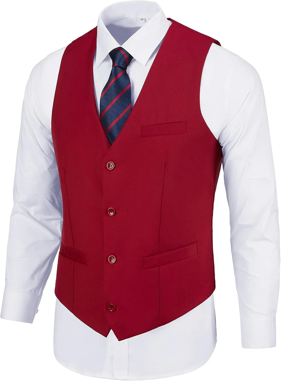 Men Suit Slim Fit 3 Piece Set Wedding Business Suits for Man Solid Formal Prom Tuxedo & Vest & Pants