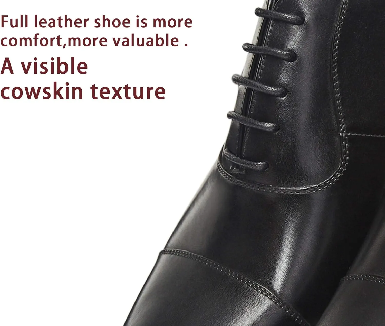 Men’s Dress Oxford Formal Shoes LeatherBusiness Shoes for Men