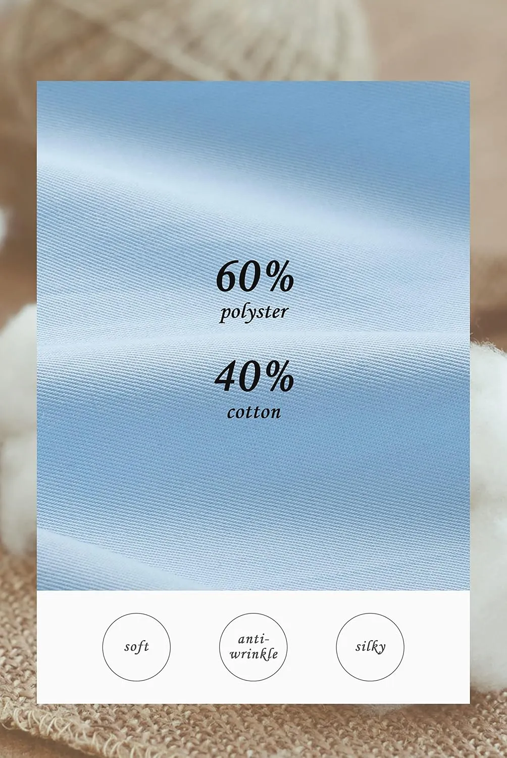Men's Solid Long Sleeve Dress Shirt with Matching Tie and Handkerchief Set Classic Button Down Formal Business Shirts
