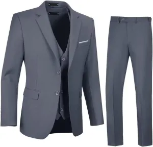 Men's Suits Tuxedo Suit Outfits for Men 3 Pieces Mens Wedding Business Formal Suit Set Jacket Vest Pants