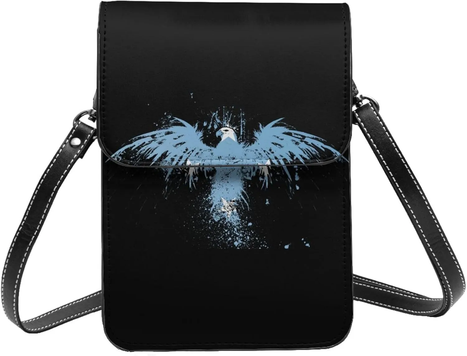 Micronesia Micronesians Eagle Flag Small Crossbody Bag Is A Shoulder Bag Designed For Women And Girls Cell Phone Crossbody Wallet Purses With Card Slots Adjustable Strap
