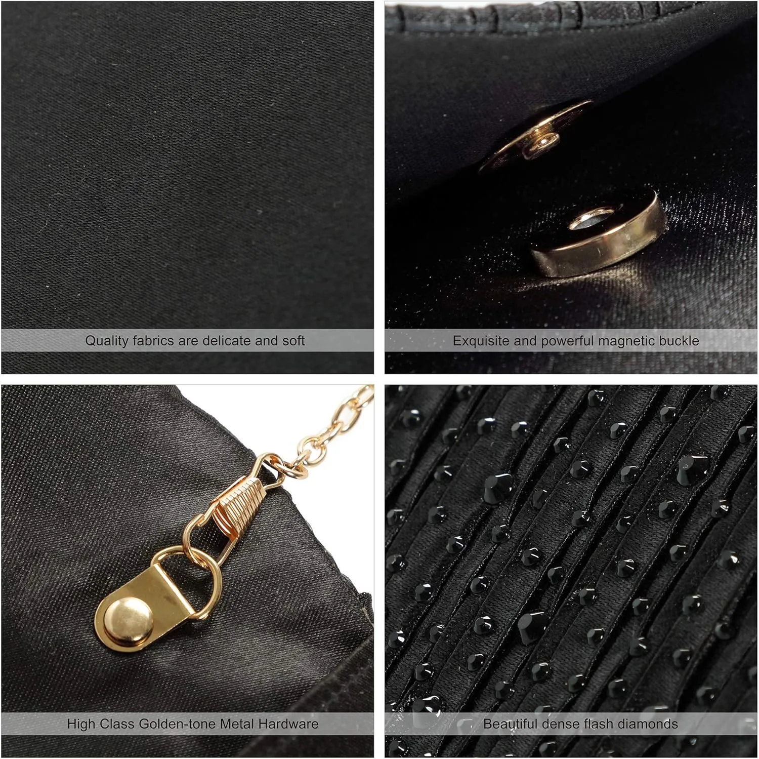 Mihawk Women's Clutch Purses and Bags - Evening Clutches and Handbags