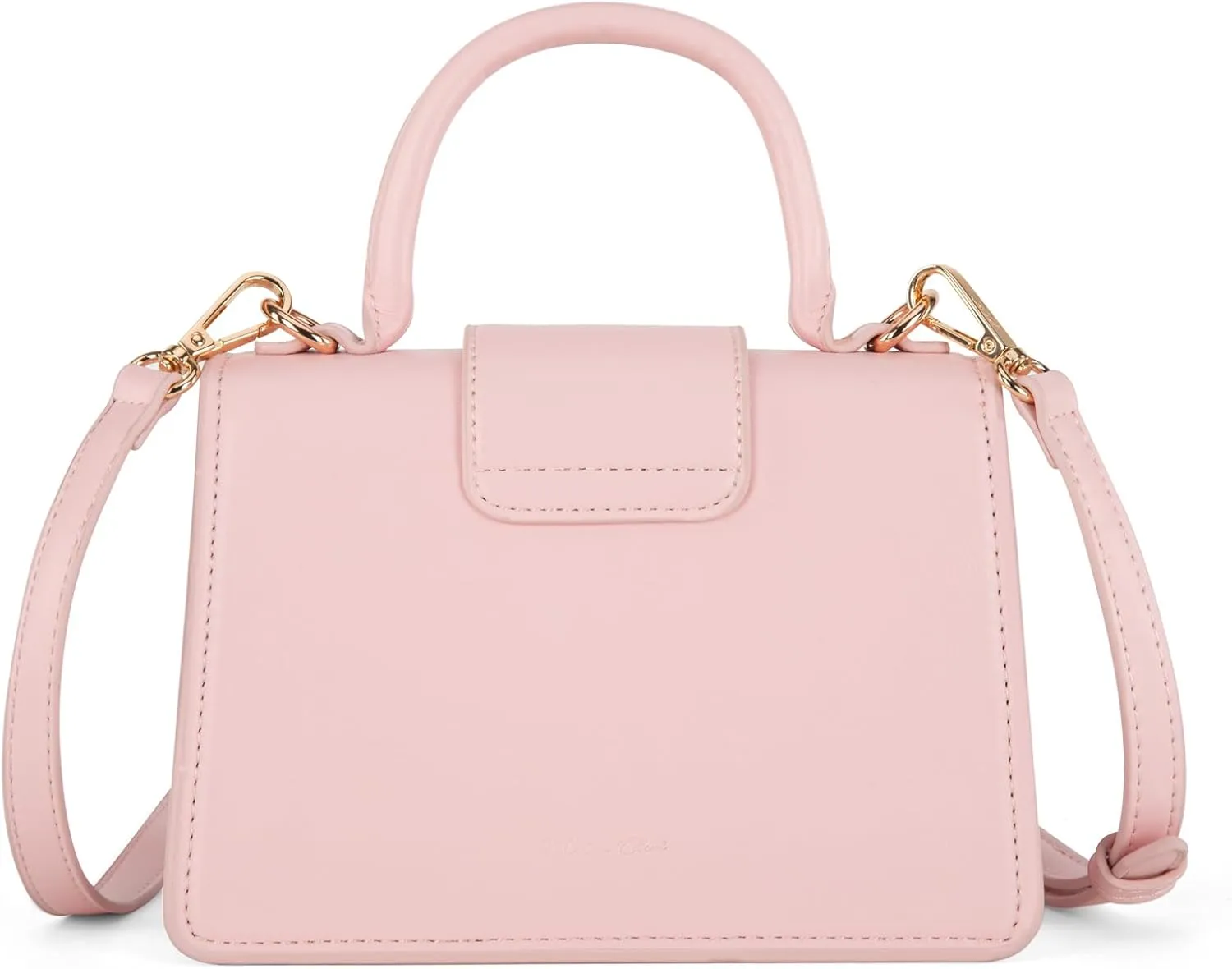 Milan Chiva Small Top Handle Purses for Women Mini Satchel Crossbody Bag Elegant Square Bag