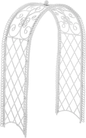 Mini Arch Frame Strong Iron Miniature Wedding Arch Decoration for Dollhouse Versatile Floral Display for Romantic Settings and Celebrations Mini House Layout Accessory