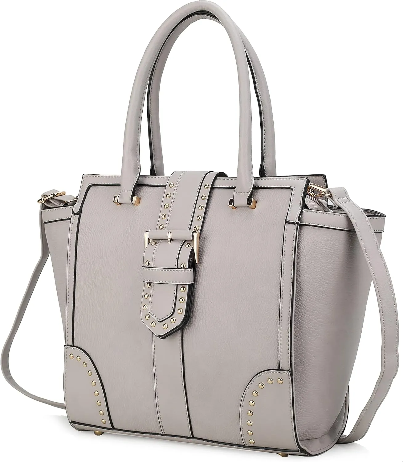 MKF Collection Satchel Crossbody Bag for Women-Handbag Purse -ShoulderbagTop-Handle Satchel