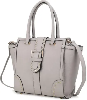 MKF Collection Satchel Crossbody Bag for Women-Handbag Purse -ShoulderbagTop-Handle Satchel