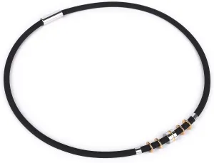 Necklace, Silicon Germanium, Static Elimination, Necklace, Static Elimination Goods, Antistatic, Stainless Steel, Fashion, Luxury Design, Popular Model, Worn by Many Baseball Players, Metal Allergy Free, For Gifts, Unisex [Wearable in All Seasons]