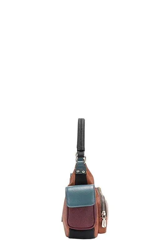 Nicole Lee USA Eco-Leather Shoulder Bag