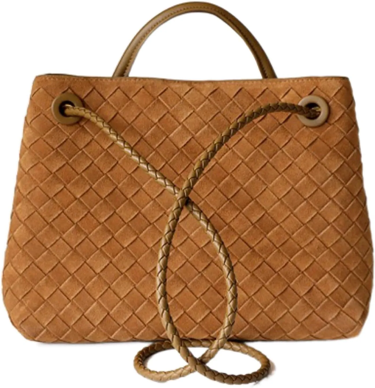 Oversize Genuine Leather Woven Handbags for Women Tote Bag Large Crossbody Women's Top-handle Handbags for Work/Travel