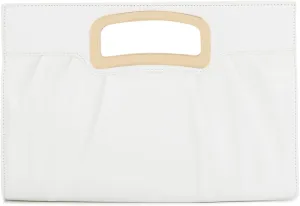 Oweisong Women Leather Clutch Purse for Wedding Cocktail Purse Evening Handbag with Chain Strap