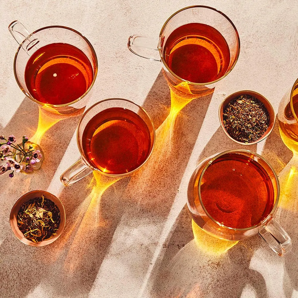 Palais des Thés - Blue of London - Earl Grey Black Tea, Bergamot & Cornflower - 20 Count Cotton Tea Bags Box