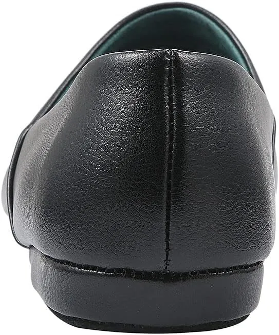PAMIR Men's Genuine Leather Opera Slippers with Memory Foam Insole and Leather Outsole