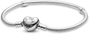 PANDORA Moments Charm Bracelet with Heart Clasp