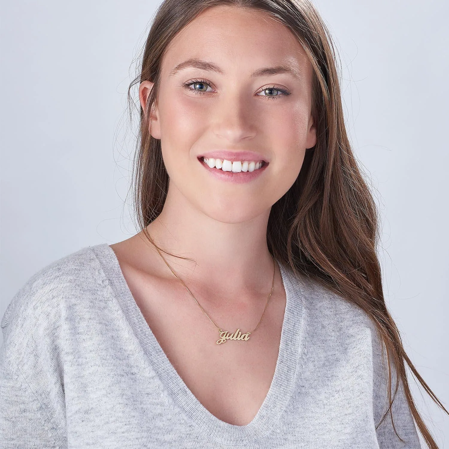 Personalized Classic Cocktail Name Necklace - Custom Name Pendant - Dainty Gift for Her, Women, Mom - Designer Jewelry for Christmas, Birthday, Mother's Day