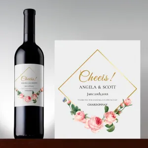 Personalized Wine Labels Personalized Engagement Wedding Birthday Party Graduation Christmas Wine Labels Stickers Wine Labels for Bottles
