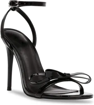 PiePieBuy Womens Bowknot Heeled Sandals Ankle Strap Buckle Open Toe High Stiletto Heel Pump Dress Party Shoes