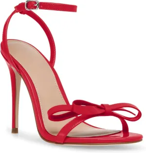 PiePieBuy Womens Bowknot Heeled Sandals Ankle Strap Buckle Open Toe High Stiletto Heel Pump Dress Party Shoes