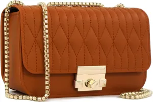 PORT&LOTUS Mini Shoulder Bag for Women PU Leather Small Bags for Women Little Tote Bag Women Purses