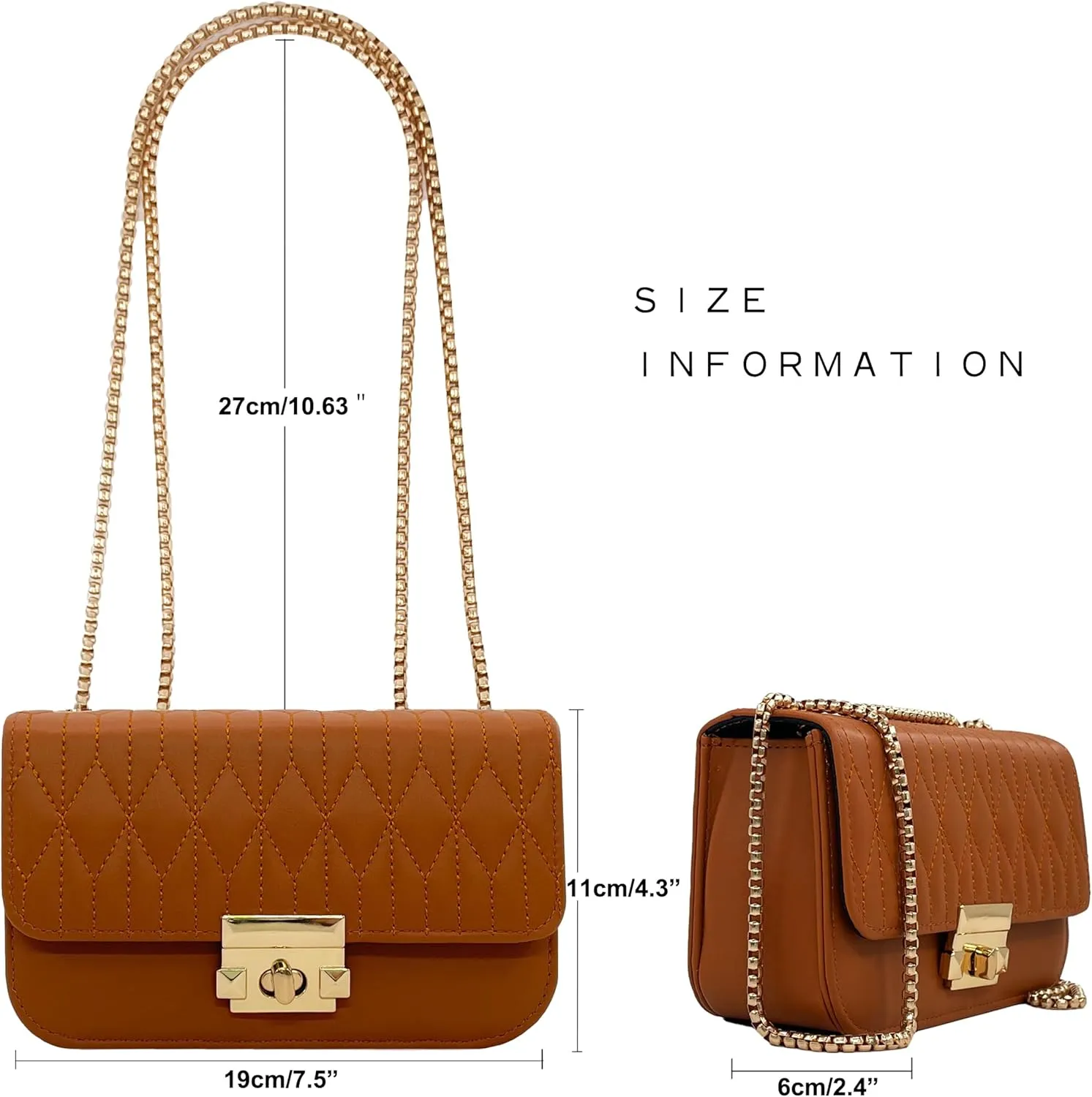 PORT&LOTUS Mini Shoulder Bag for Women PU Leather Small Bags for Women Little Tote Bag Women Purses