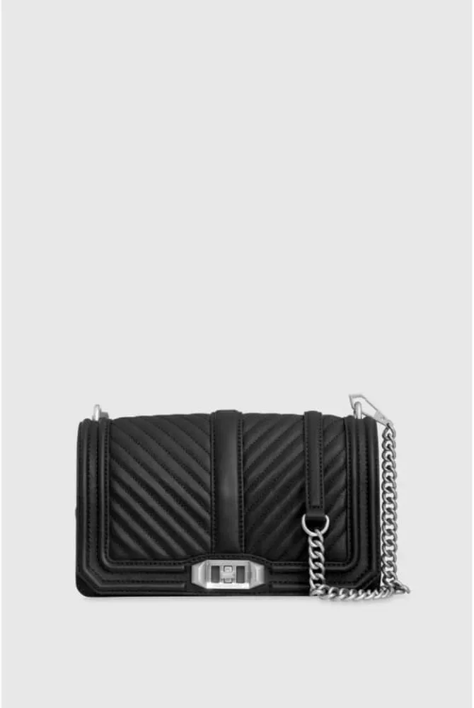 Rebecca Minkoff Chevron Quilted Love Crossbody