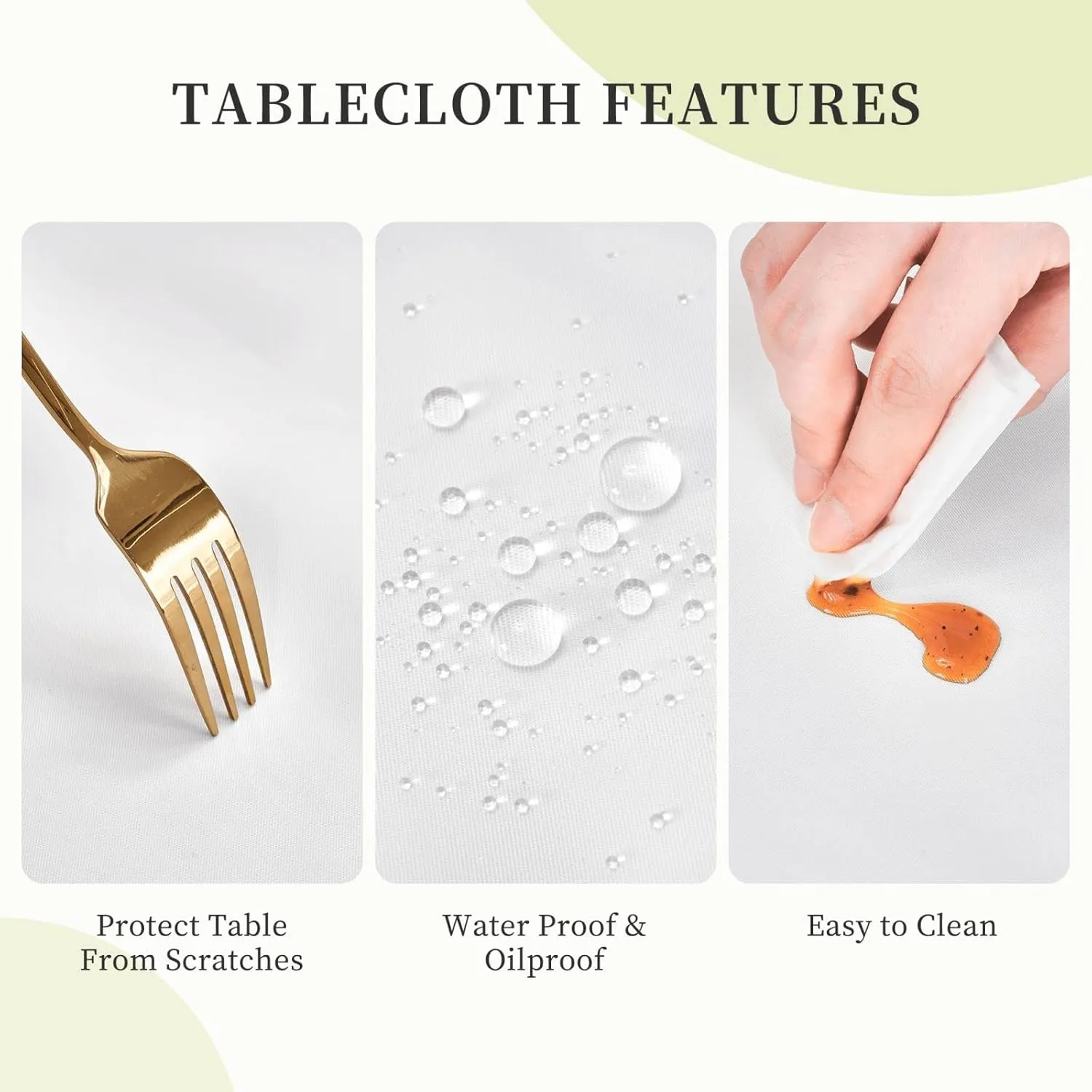 Rectangle Table Cover Waterproof Table Cloth 30"x60" Cool Evil Skull Table Cloths Tablecloth for Kitchen Wrinkle Free Tablecover for Dining Outdoor Camping Picnic