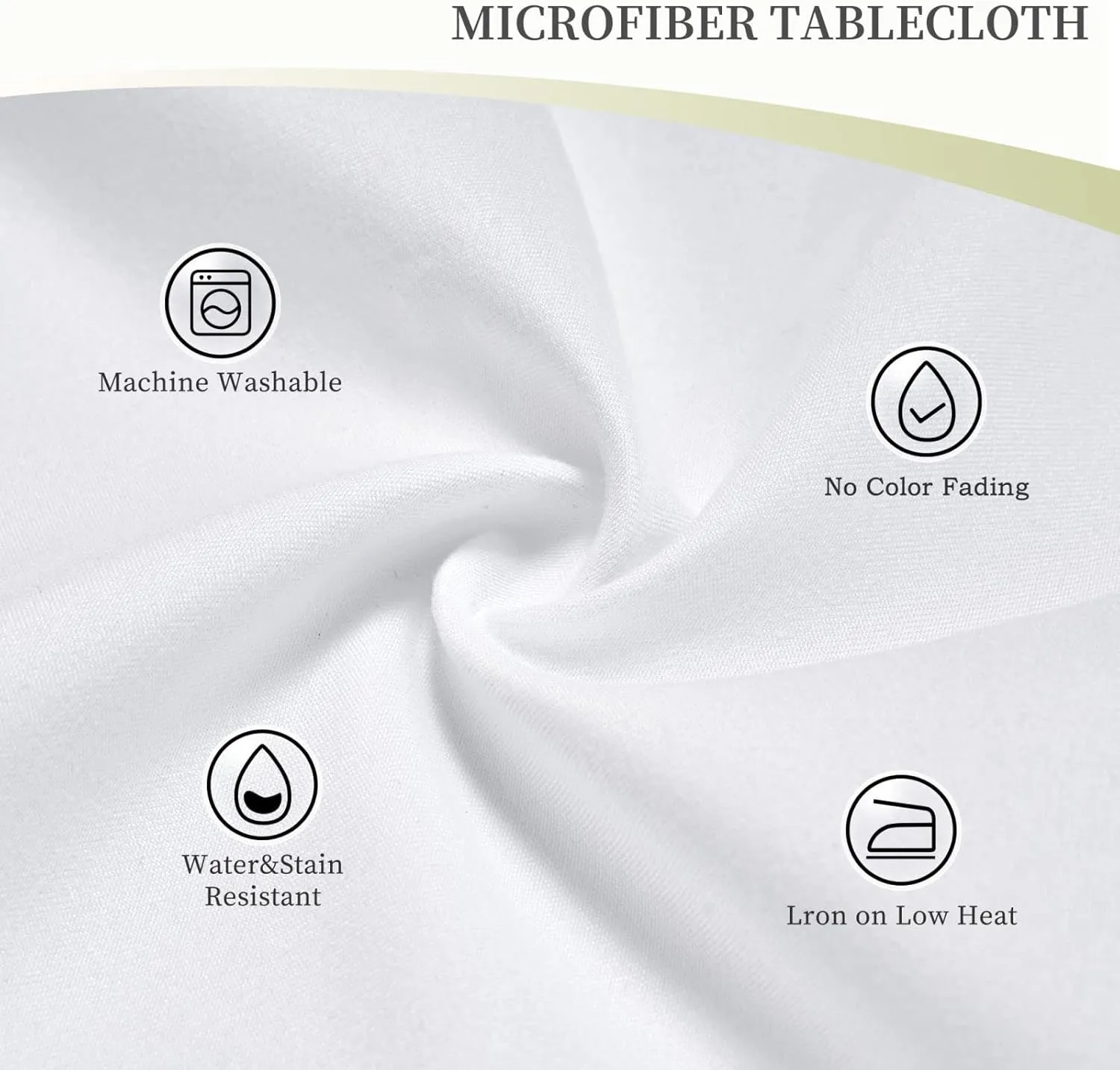 Rectangle Tablecloth Nut Pattern Table Cloth Waterproof Spillproof Wrinkle Free Table Cloth Washable Table Cover for Kitchen Patio Parties Picnics Occasion 54 x 72 Inch
