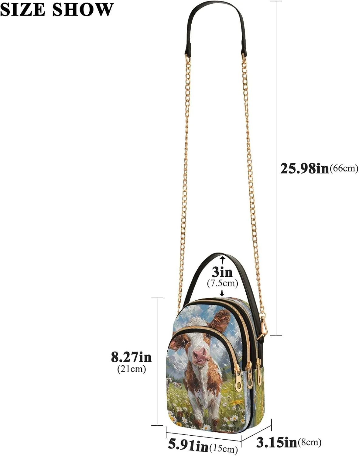 Retro Moon and Sun Cross Body Crossbody Bags for Women, Womens Handbags Trendy Small Shoulder Purses for Women