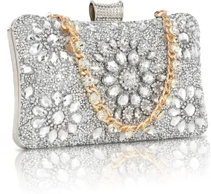 Rhinestone Purses for Women Rhinestone Evening Bag for Wedding Clutch Luxury Handbags Crossbody Bag for Party Prom