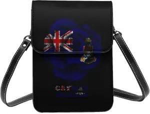 Rose Cayman Islands Cayman Islanders Flag Small Crossbody Bag Is A Shoulder Bag Designed For Women And Girls Cell Phone Crossbody Wallet Purses With Card Slots Adjustable Strap
