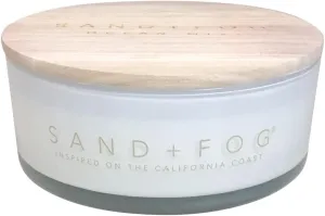 Sand   Fog Scented Candle - Ocean Mist - Additional Scents and Sizes – 100% Cotton Lead-Free Wick - Luxury Air Freshening Jar Candles - Perfect Home Décor for Your Cocktail Table – 34 oz